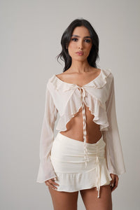 BAHIA SKIRT CREMA