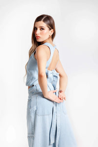 IMMORTAL DENIM TOP