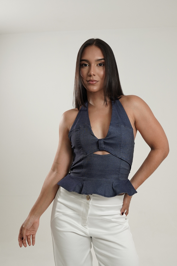 MOOLIGHT TOP DENIM
