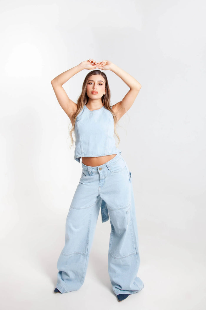 IMMORTAL DENIM TOP